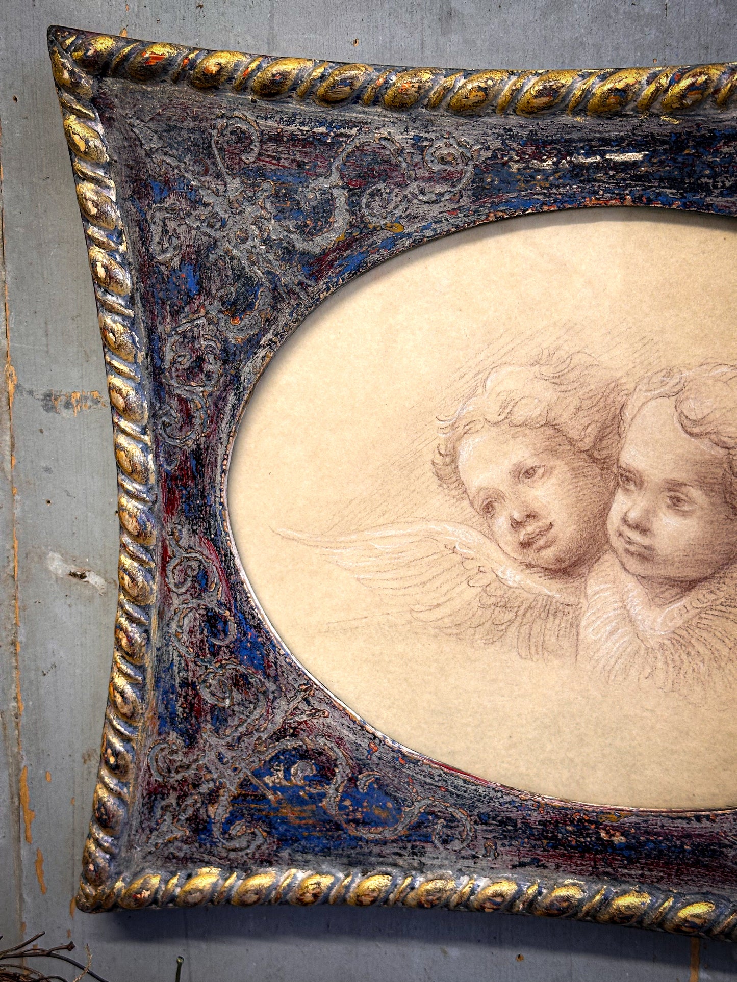 Vintage Cherub Picture