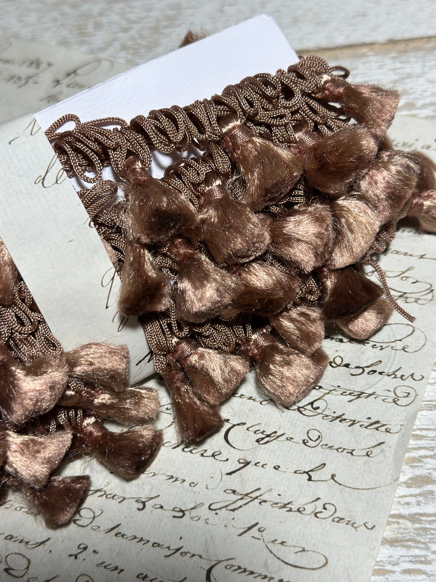 A 2m Bundle of Vintage Tassle French Passementerie