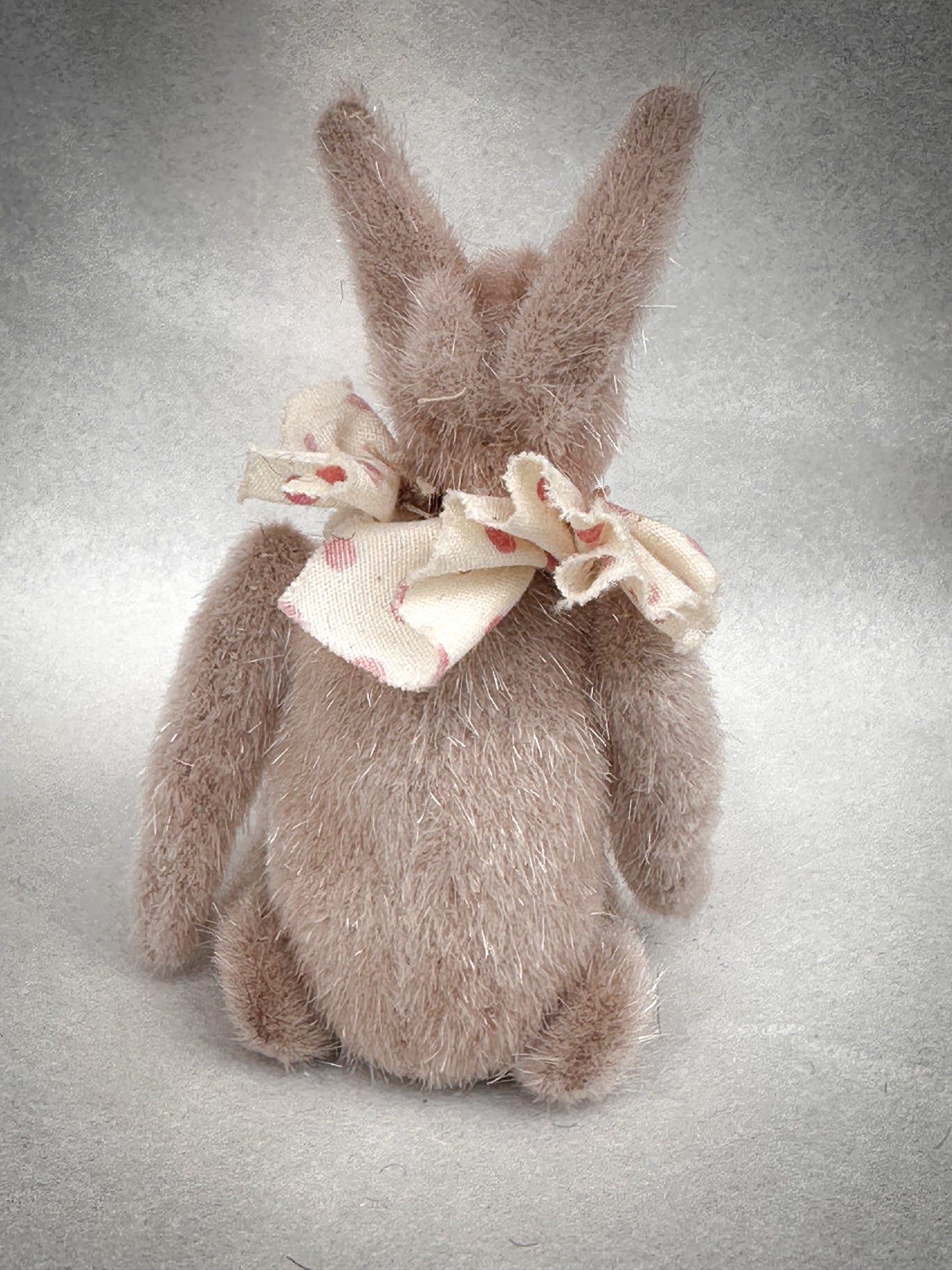 Handmade One of a Kind Mohair Art Teddy Bunny by Goody Two Shoes