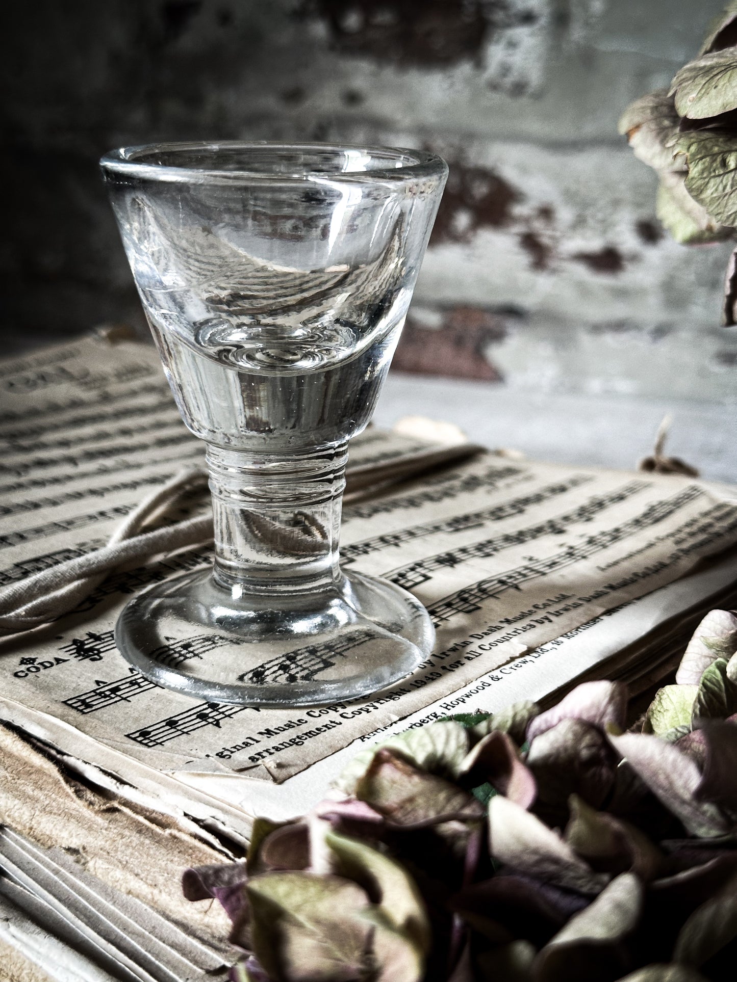 Victorian Penny Lick ice cream Glass