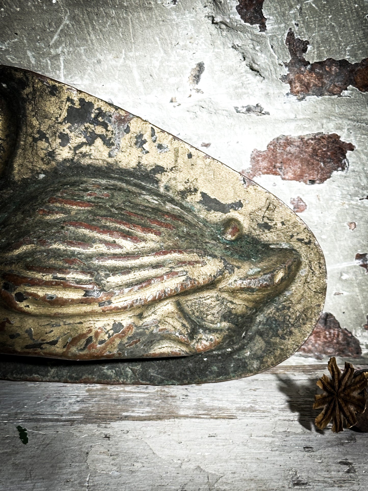 A vintage Belgium duck chocolate mould