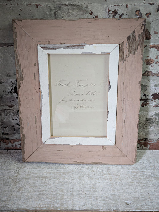 Recycled Wooden Frame by Luna Design A5 Rectangle I