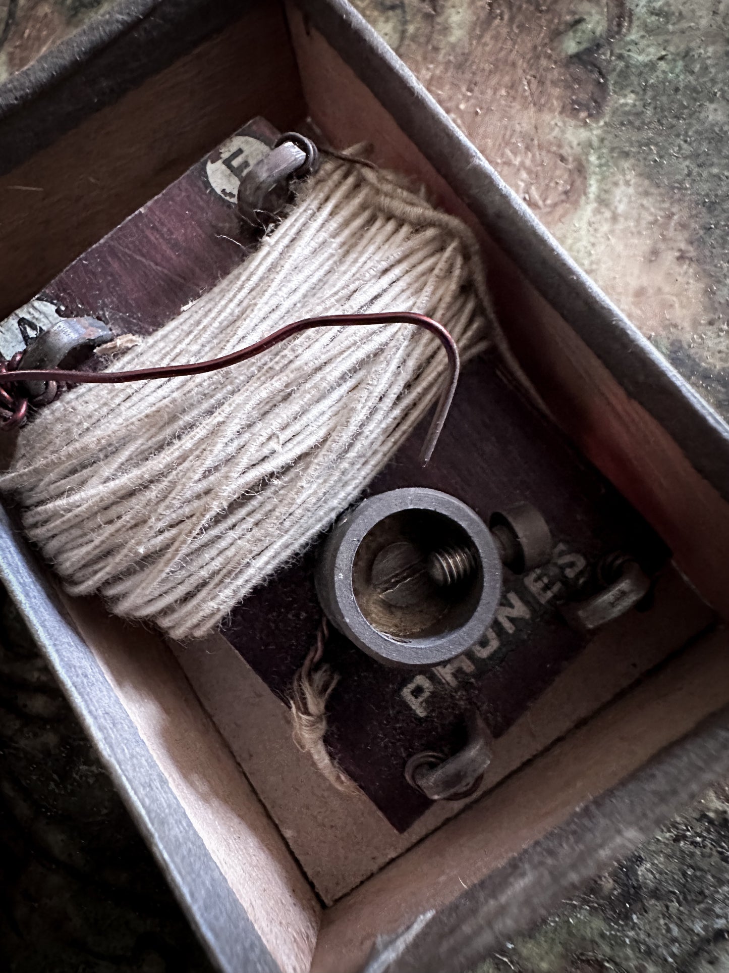 Handmade Galena Crystal Radio c.1920s–1940s