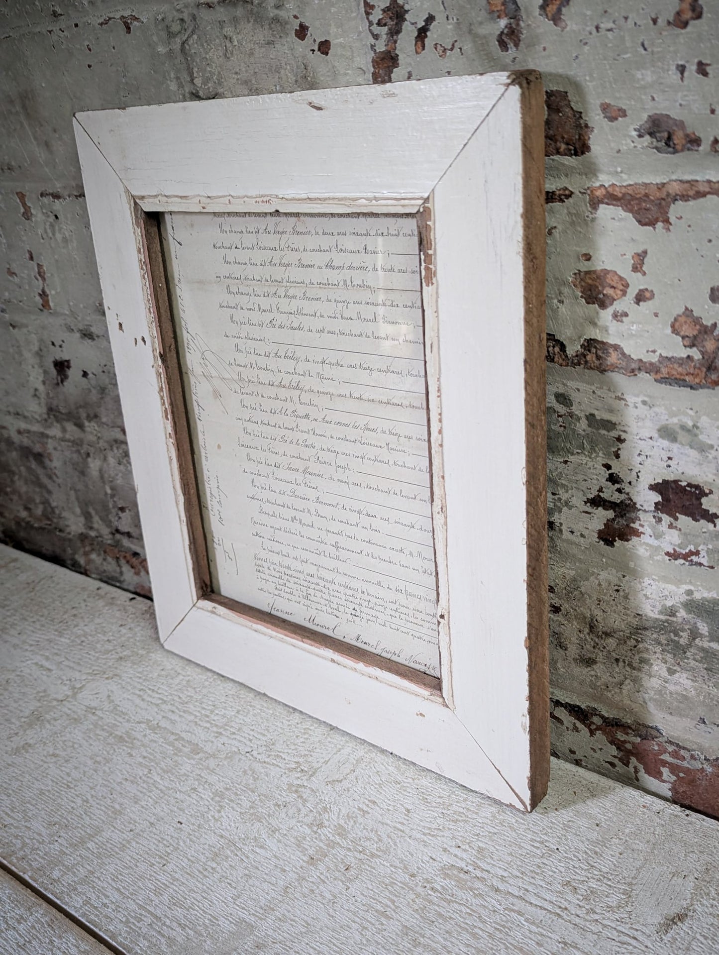 Recycled Wooden Frame by Luna Design A5 Rectangle J