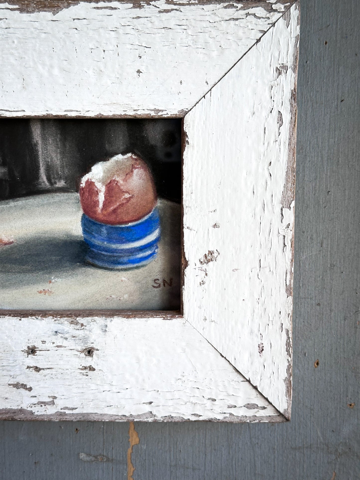 An original artwork by Steven Nicholas “Breakfast”