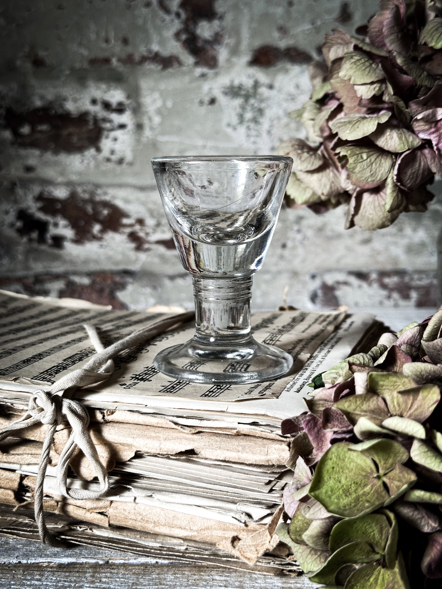 Victorian Penny Lick ice cream Glass