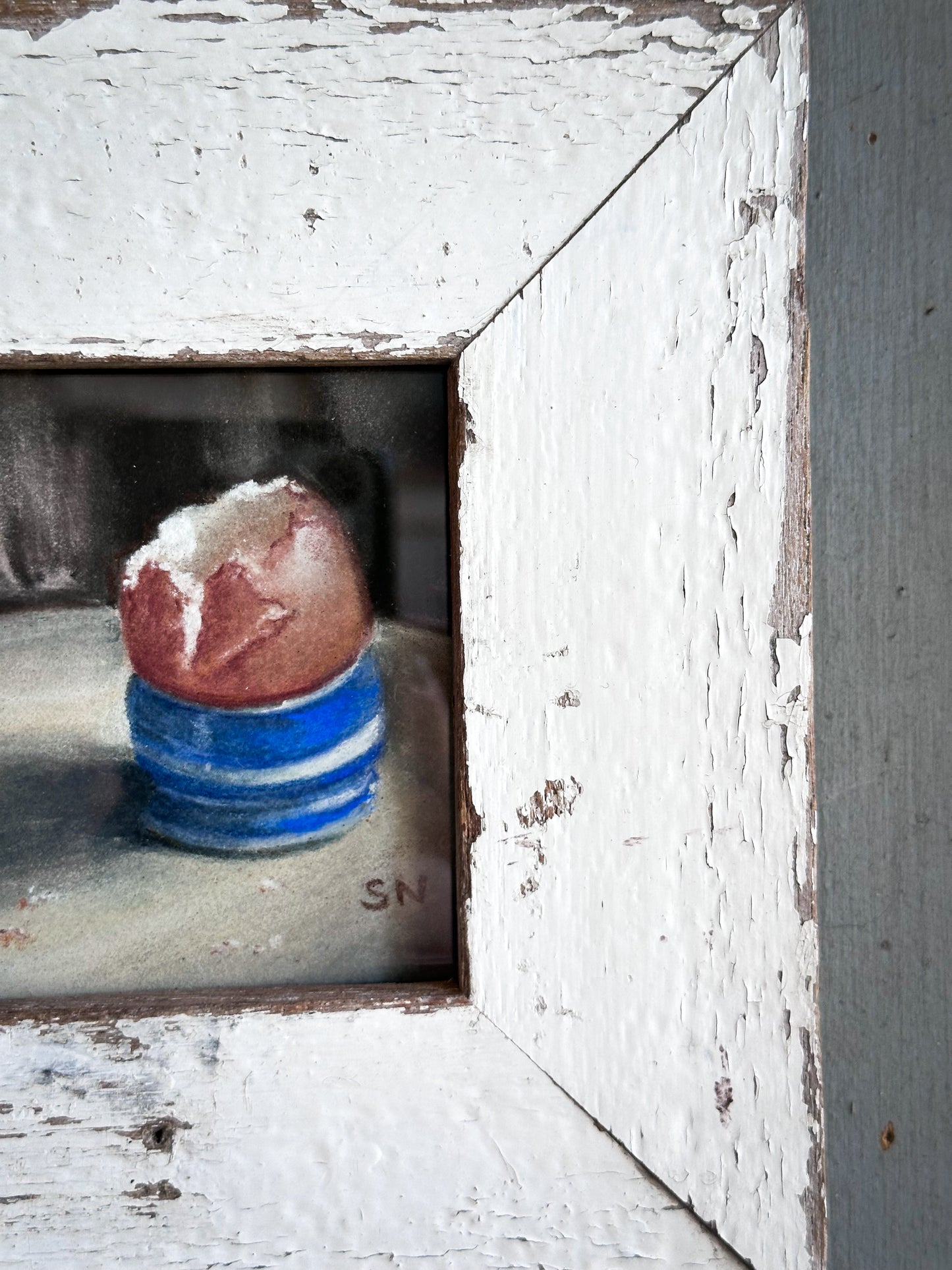 An original artwork by Steven Nicholas “Breakfast”