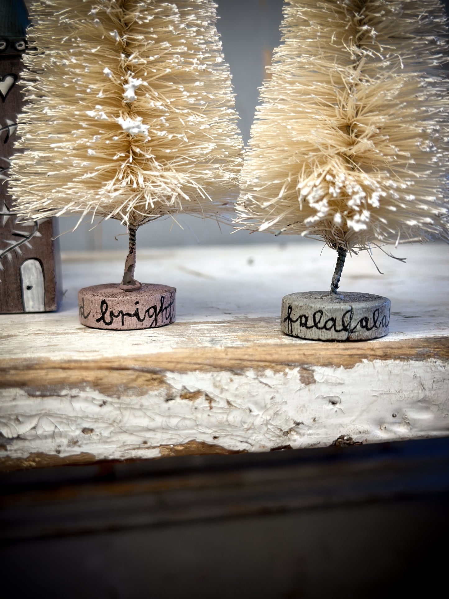 Tallest Painted Bottle Brush Tree “O Christmas Tree”