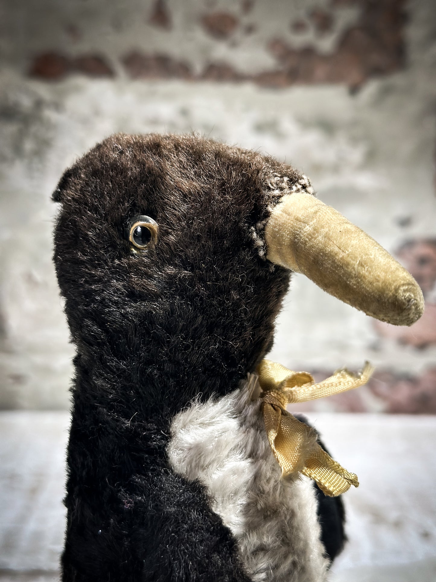 Antique Mohair Toy Penguin