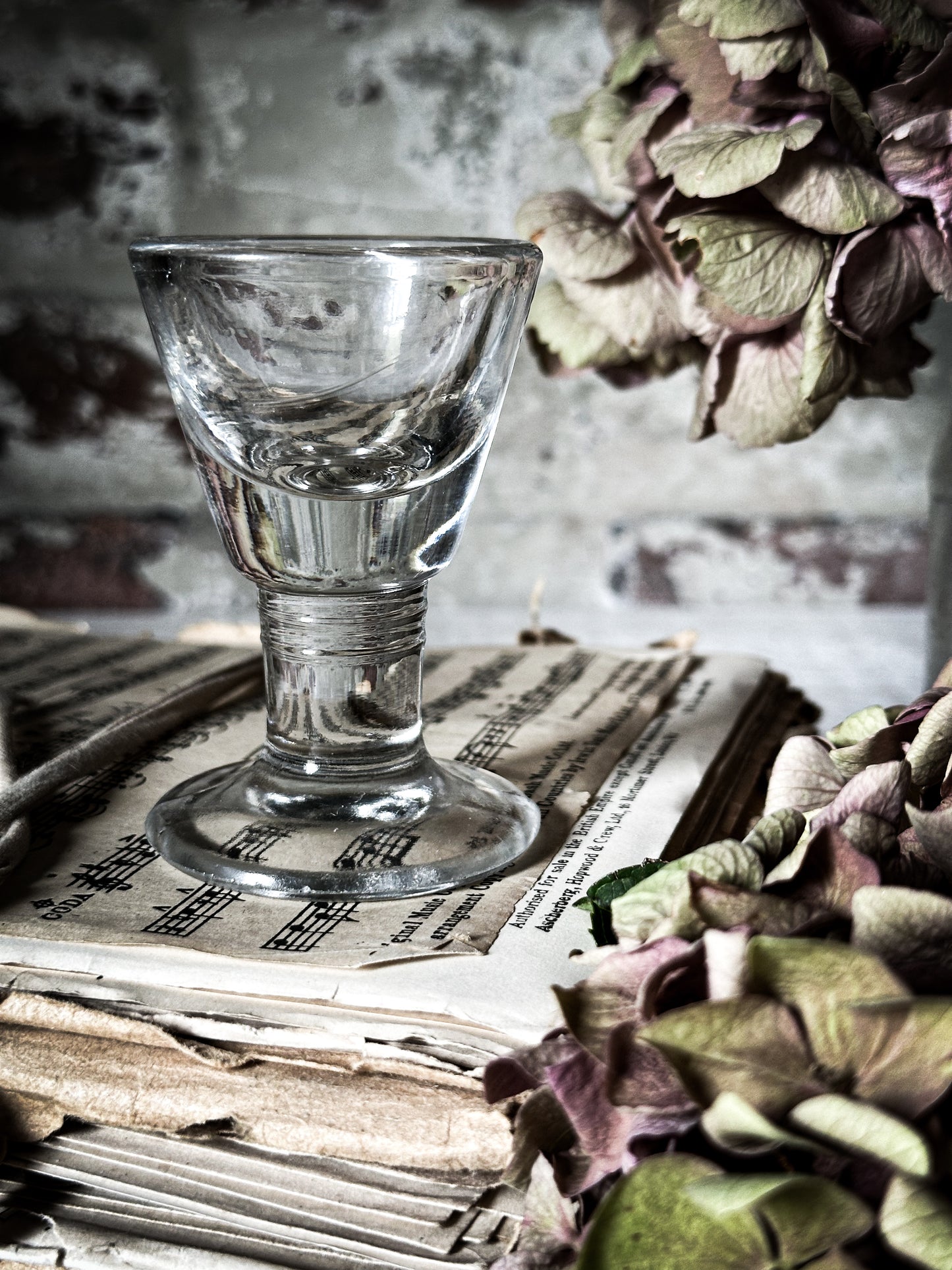 Victorian Penny Lick ice cream Glass