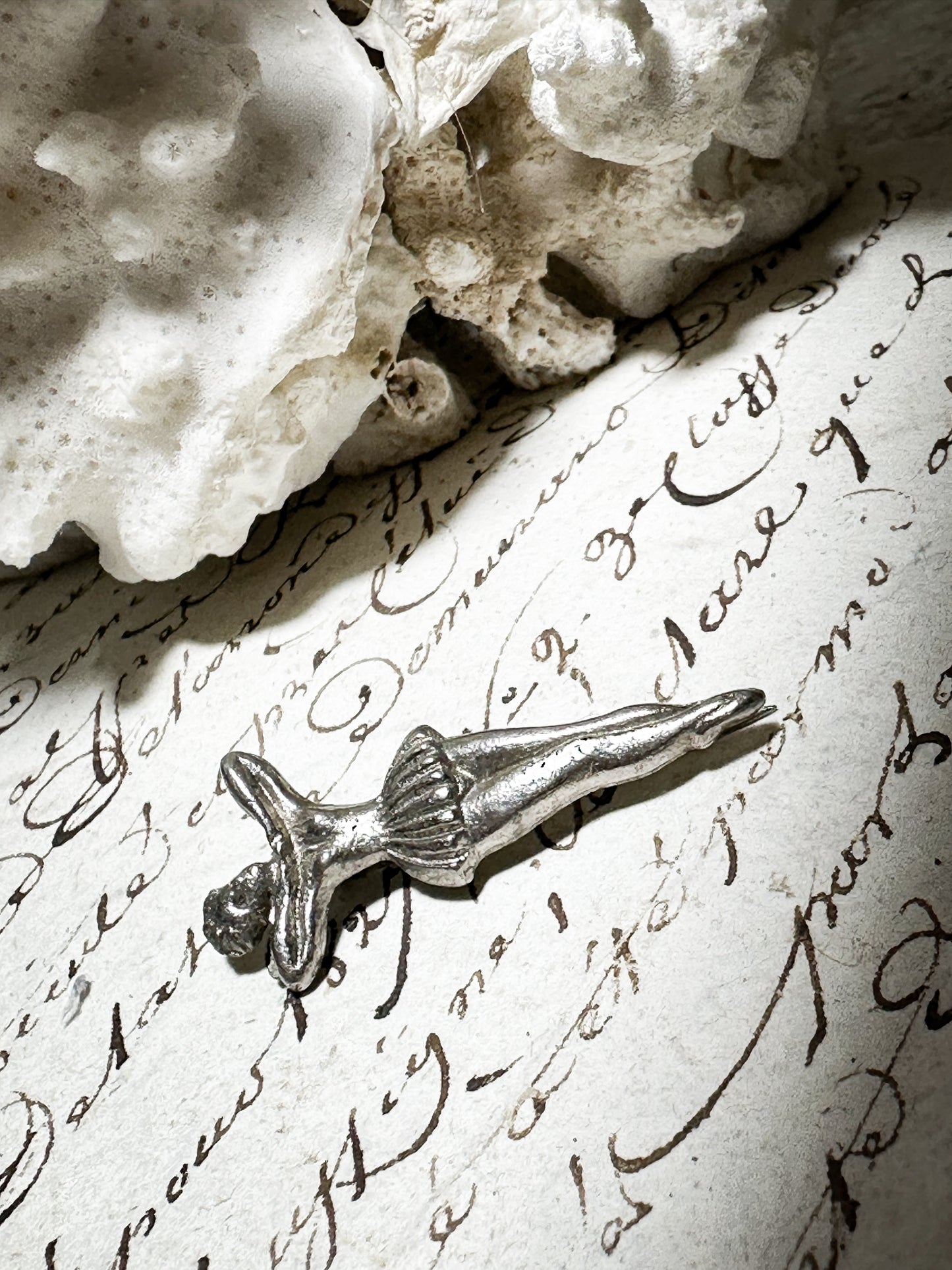 A Vintage Silver Ballet Pin