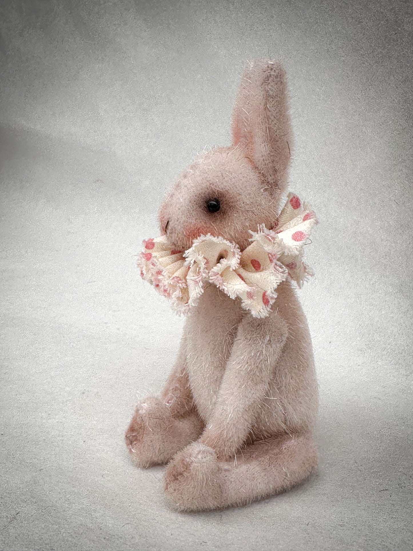 Handmade One of a Kind Mohair Art Teddy Bunny by Goody Two Shoes