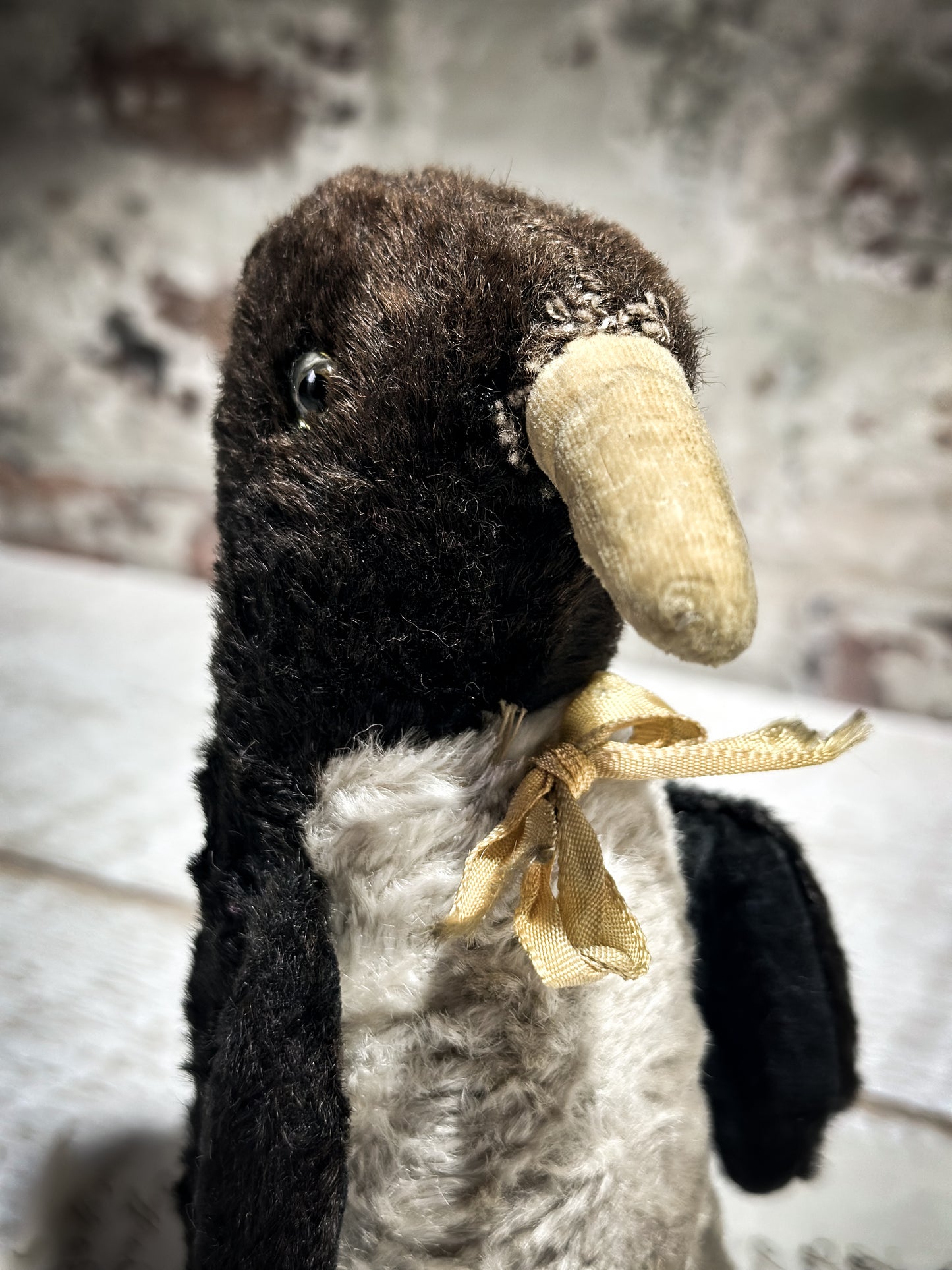 Antique Mohair Toy Penguin