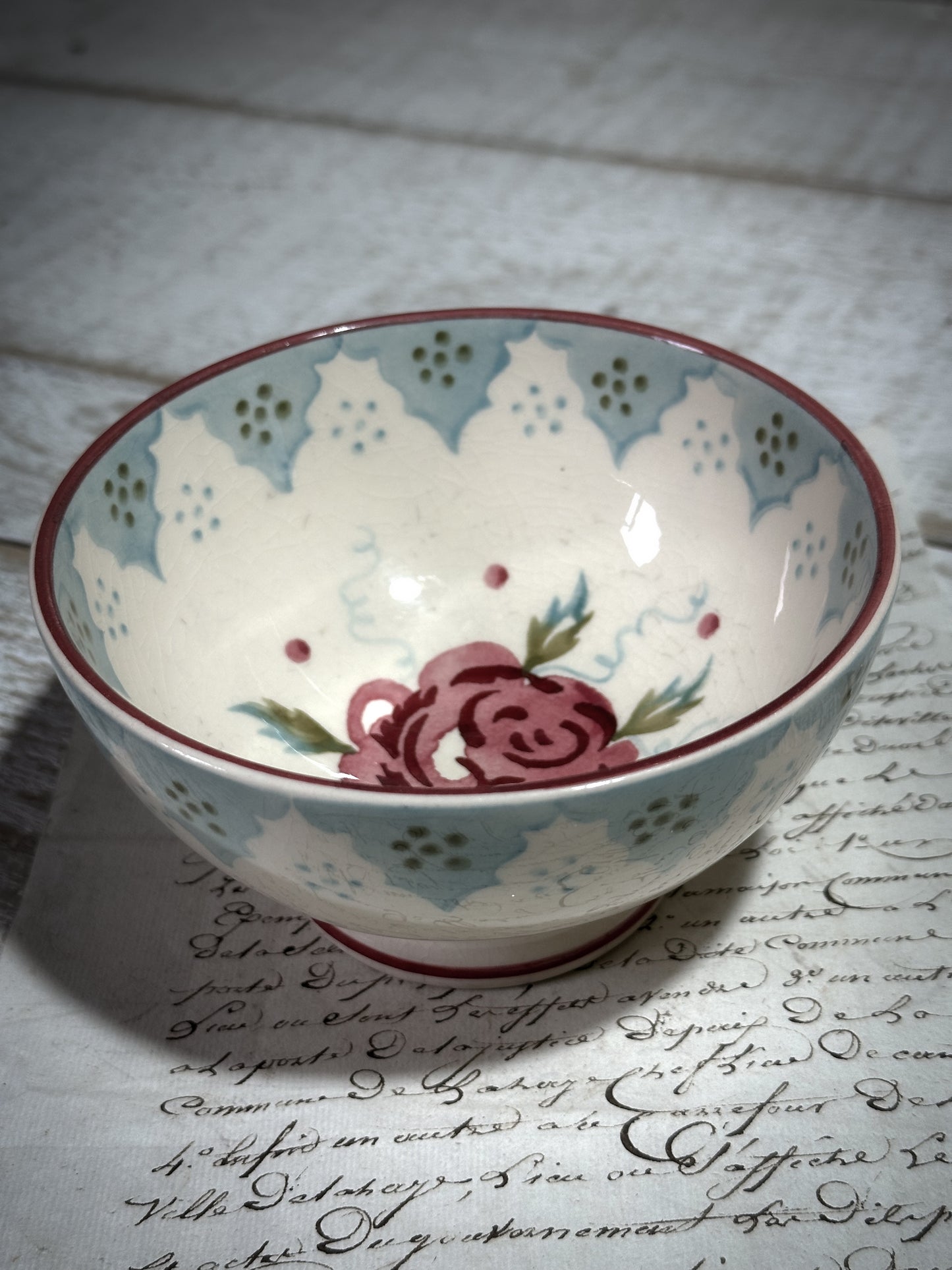 Emma Bridgewater Rose and Bee bowl