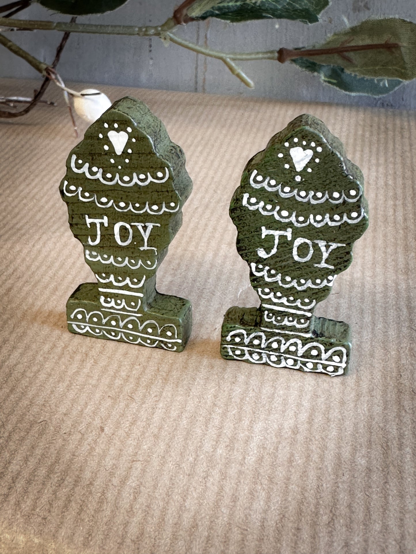 A Vintage German Reworked Erzgebirge Tree For A Christmas Putz Village