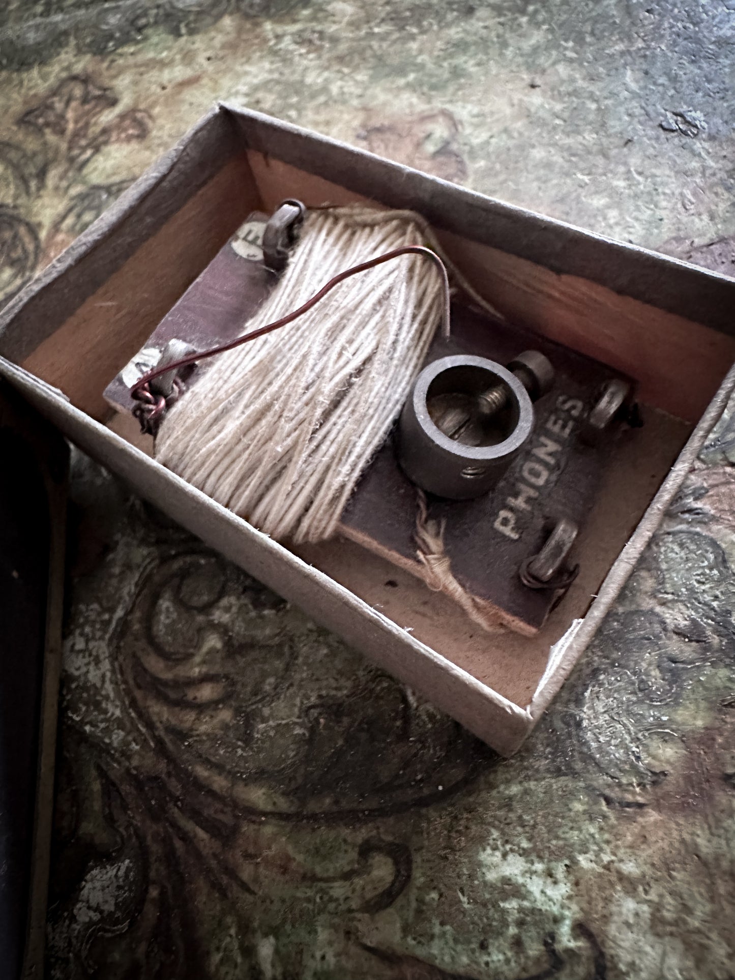 Handmade Galena Crystal Radio c.1920s–1940s