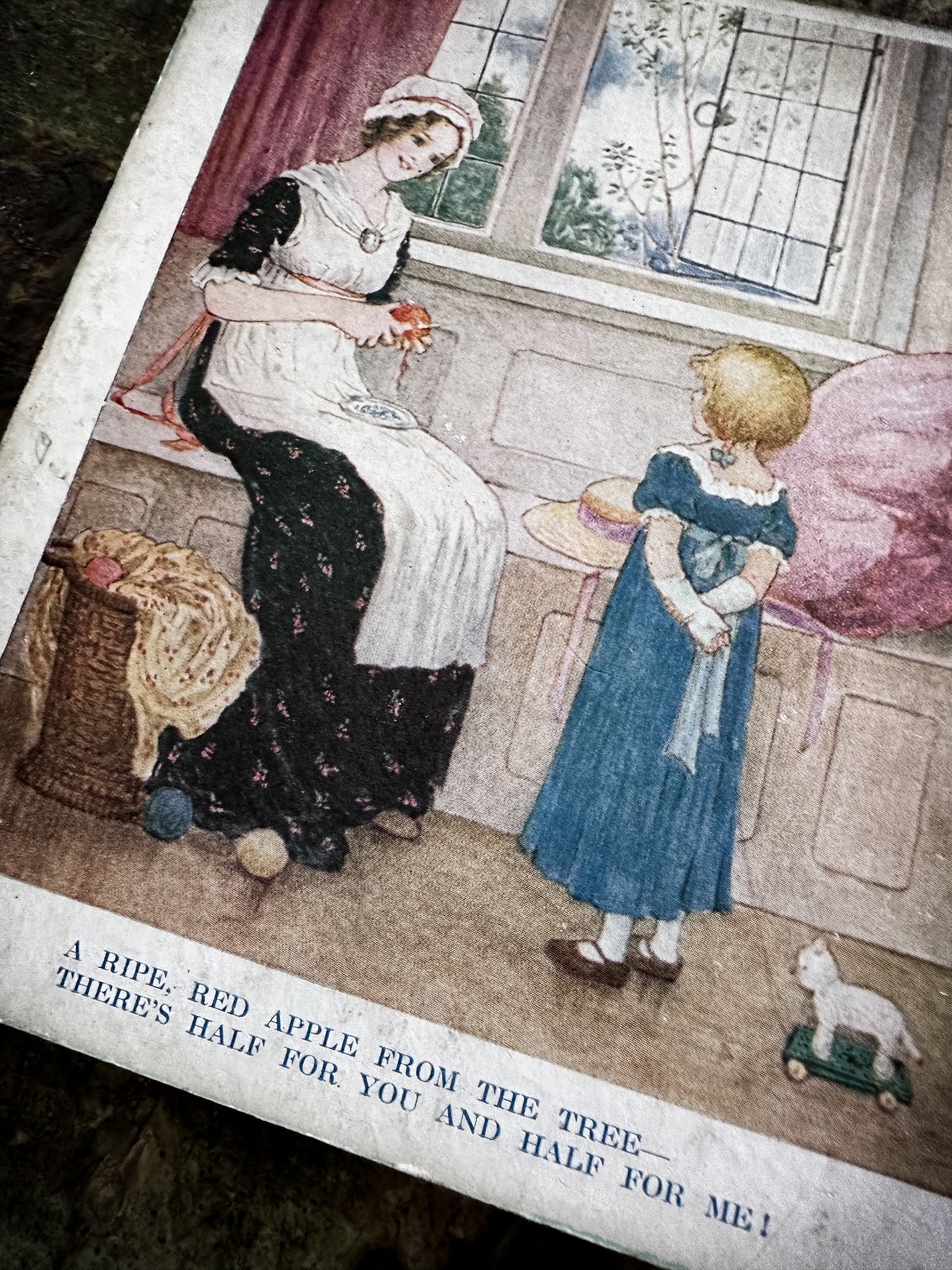 Antique Bo-Peep’s Unbreakable Play Book by Mrs Strang c.1920