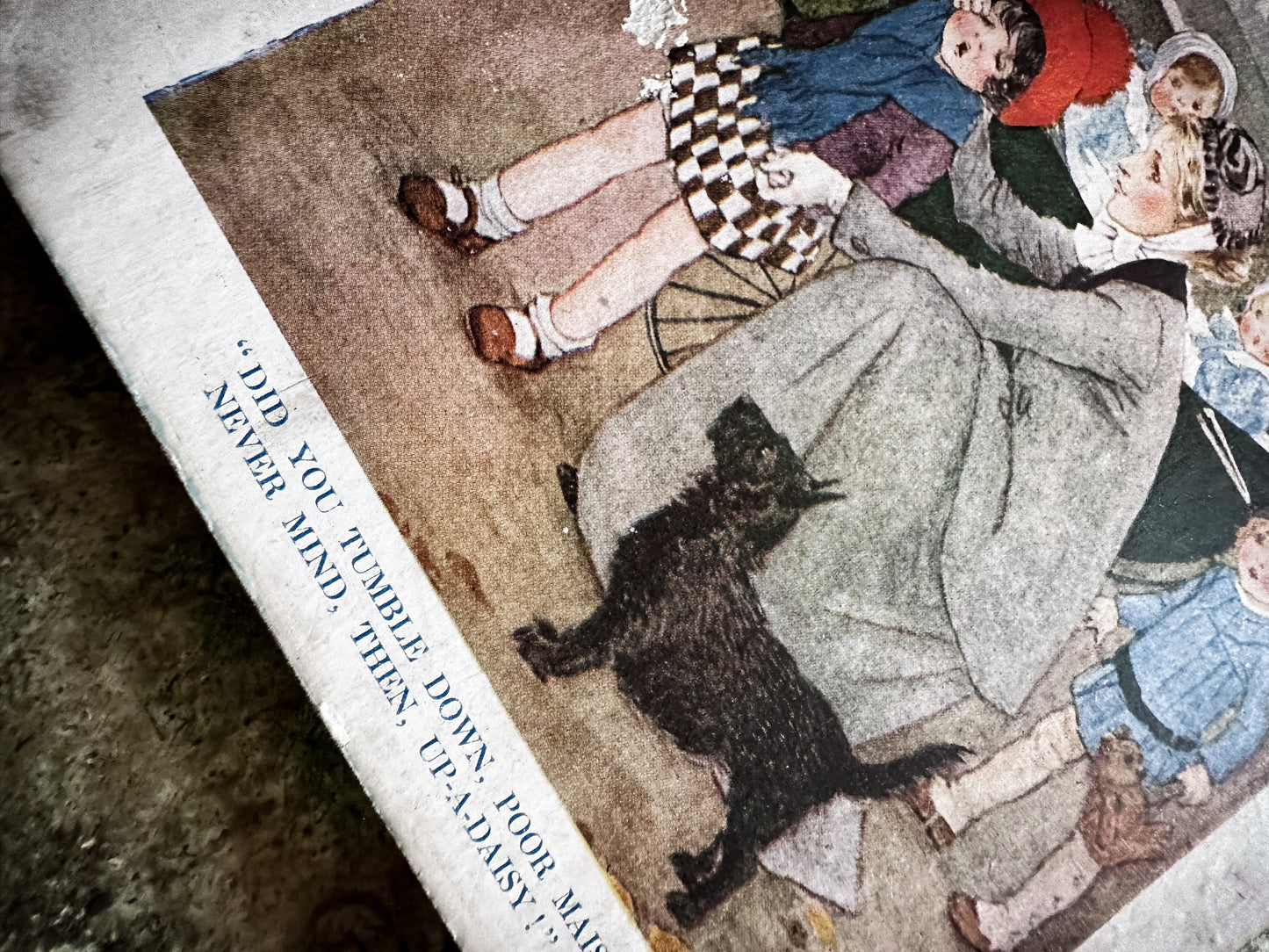 Antique Bo-Peep’s Unbreakable Play Book by Mrs Strang c.1920