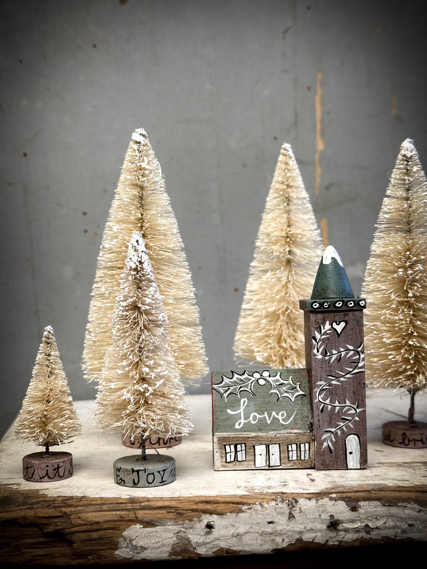 Tallest Painted Bottle Brush Tree “Falalalalalalala”