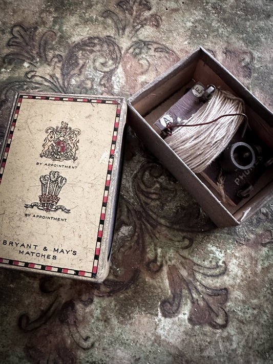Handmade Galena Crystal Radio c.1920s–1940s