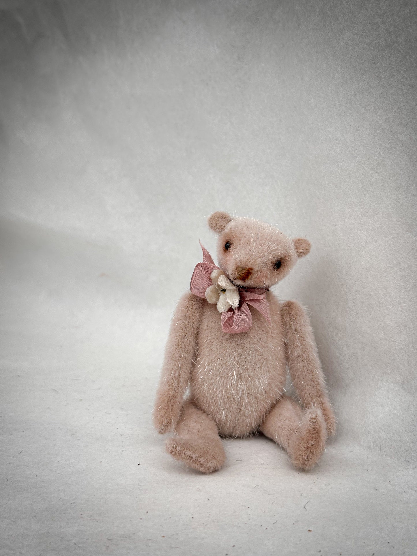 Handmade One of a Kind Mohair Art Teddy Bear by Goody Two Shoes