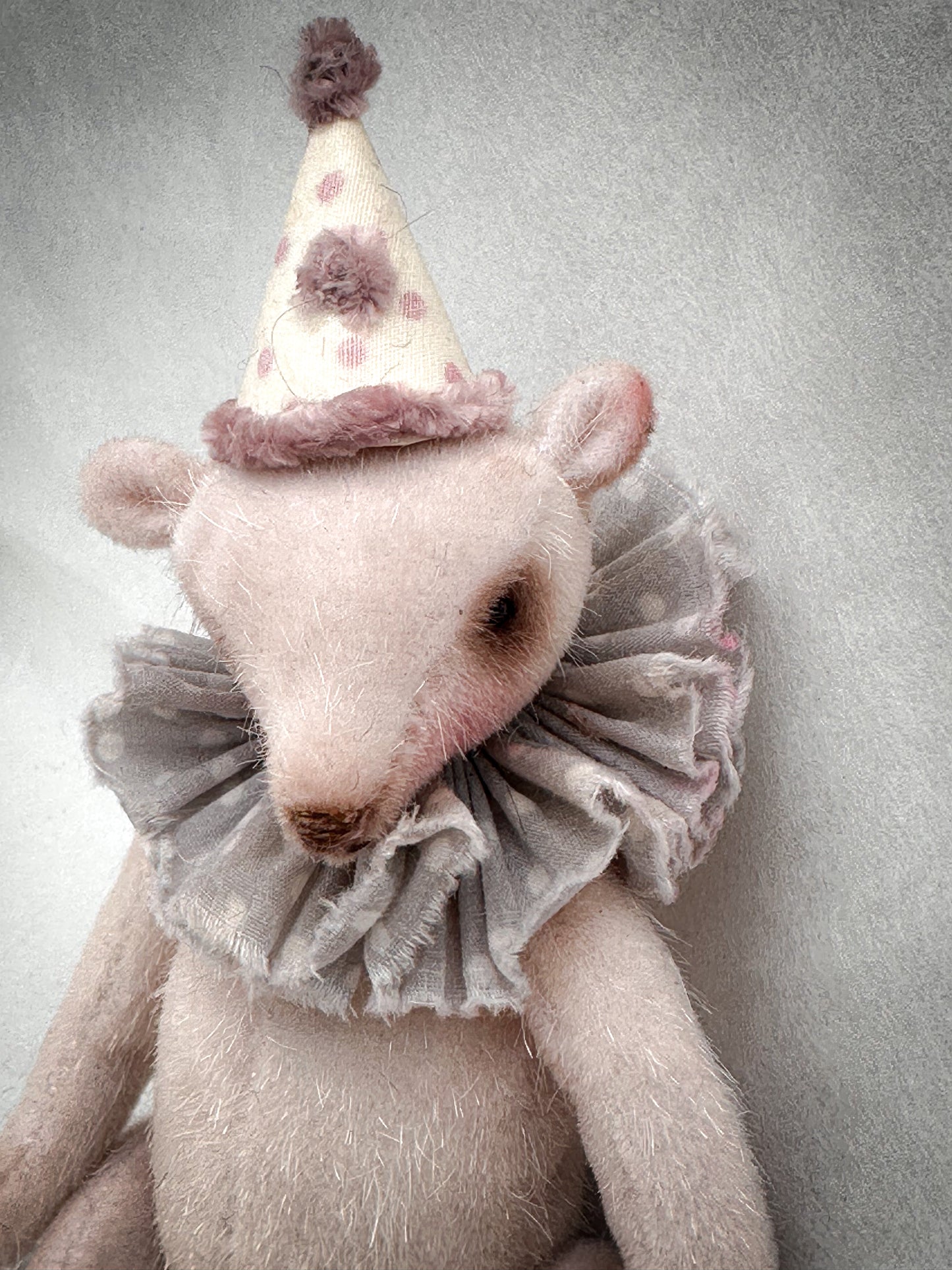 Handmade One of a Kind Mohair Art Teddy Bear by Goody Two Shoes