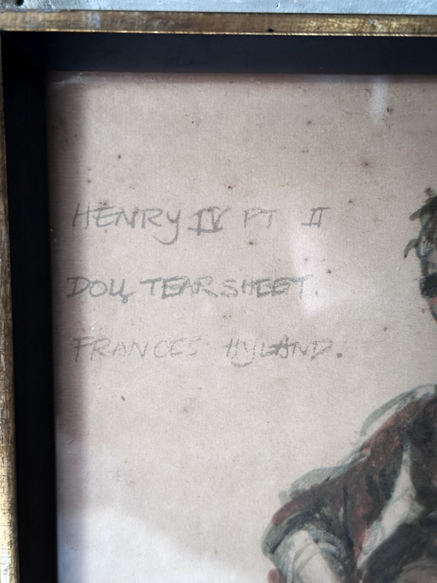 Vintage Shakespeare Festival Costume Design Print – Doll Tearsheet, Henry IV Part II, Frances Hyland, After Desmond Heeley (1965)