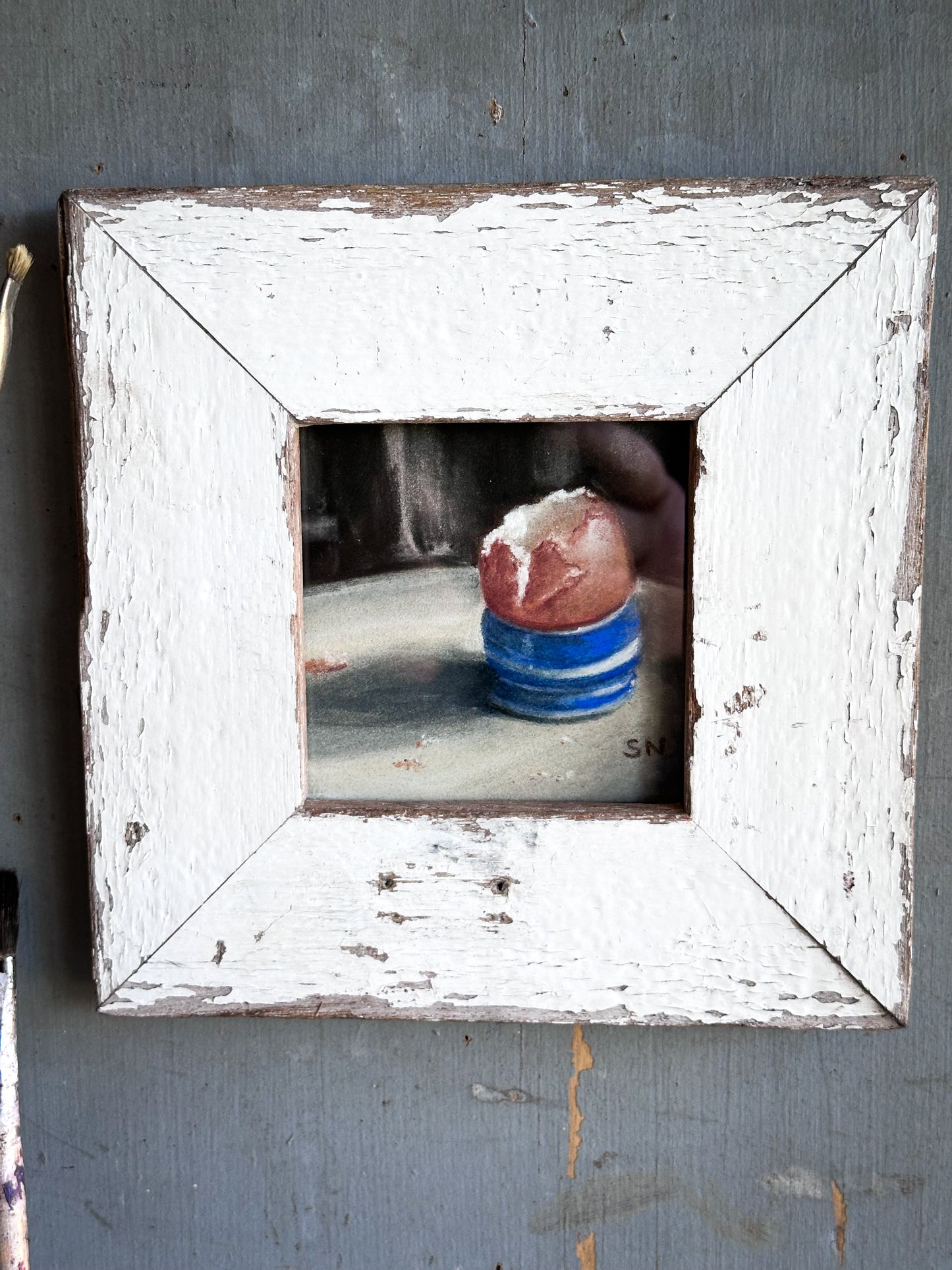 An original artwork by Steven Nicholas “Breakfast”