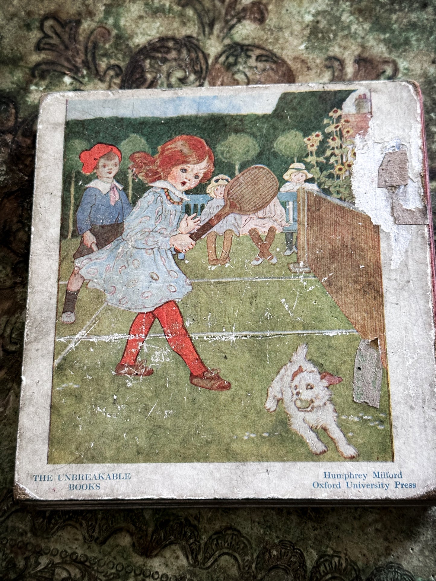 Antique Bo-Peep’s Unbreakable Play Book by Mrs Strang c.1920