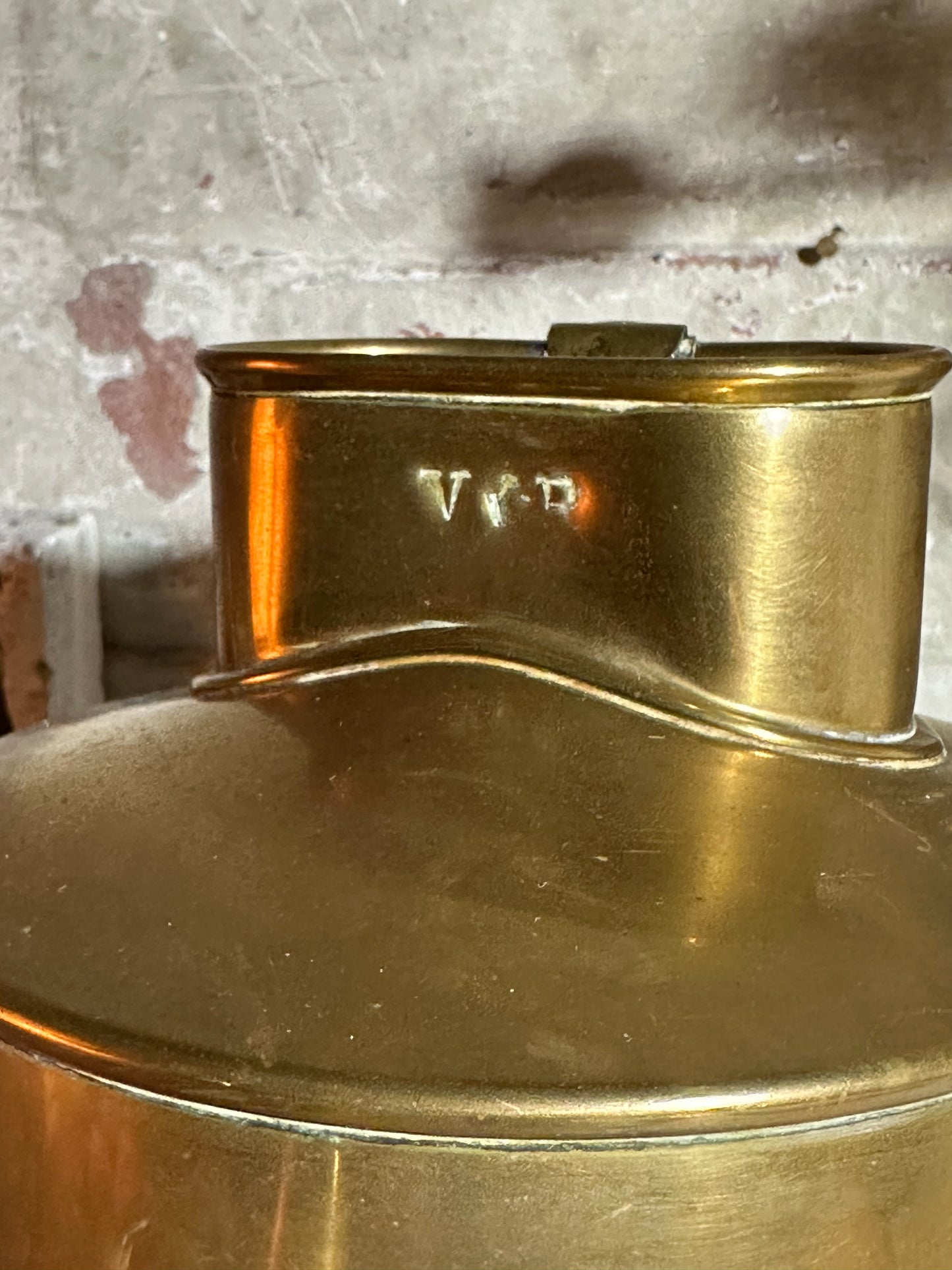 Victorian Haws watering can with Queen “VR” cipher