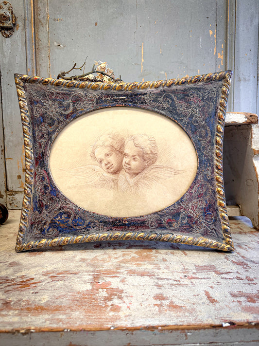 Vintage Cherub Picture