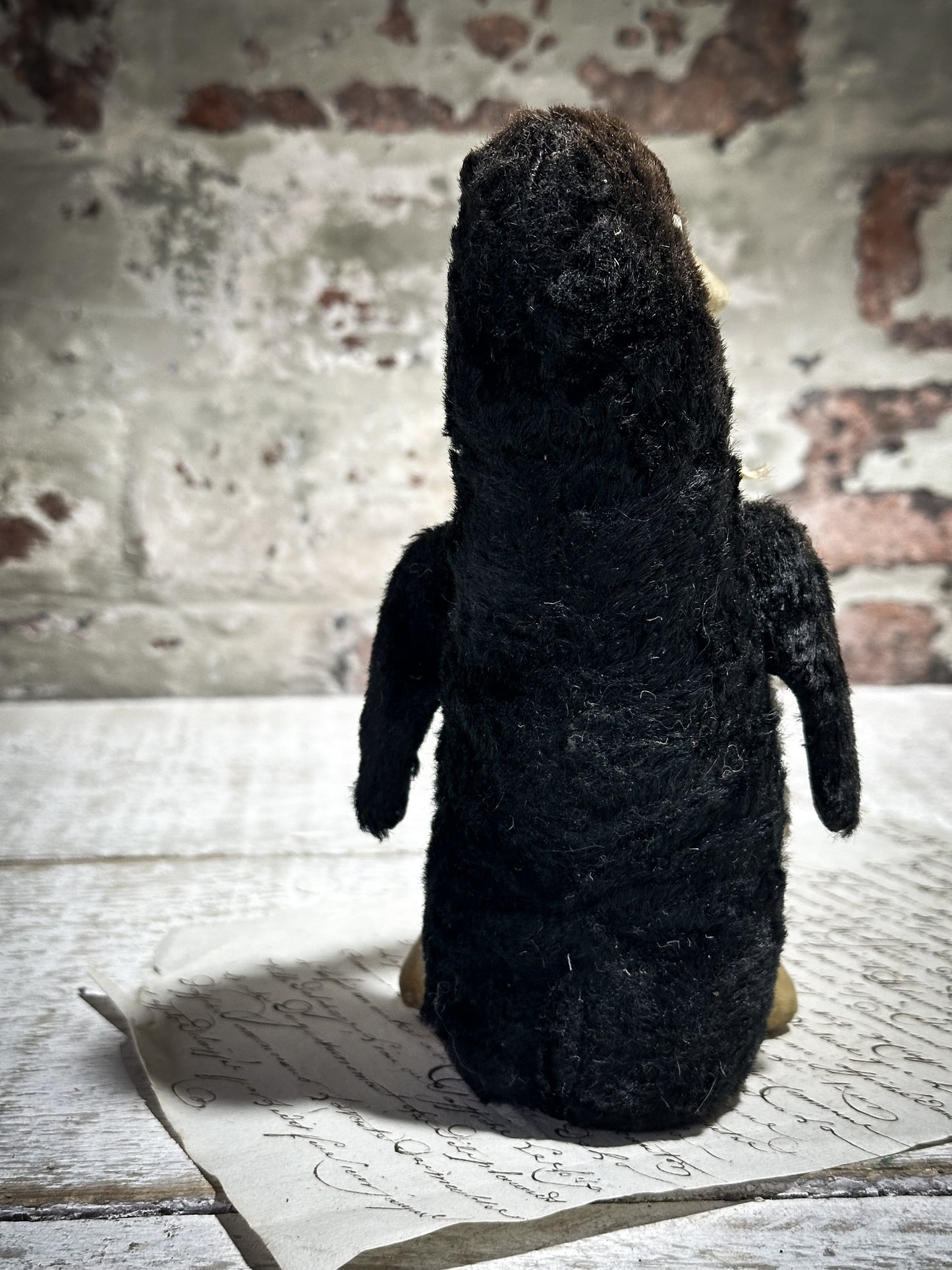 Antique Mohair Toy Penguin