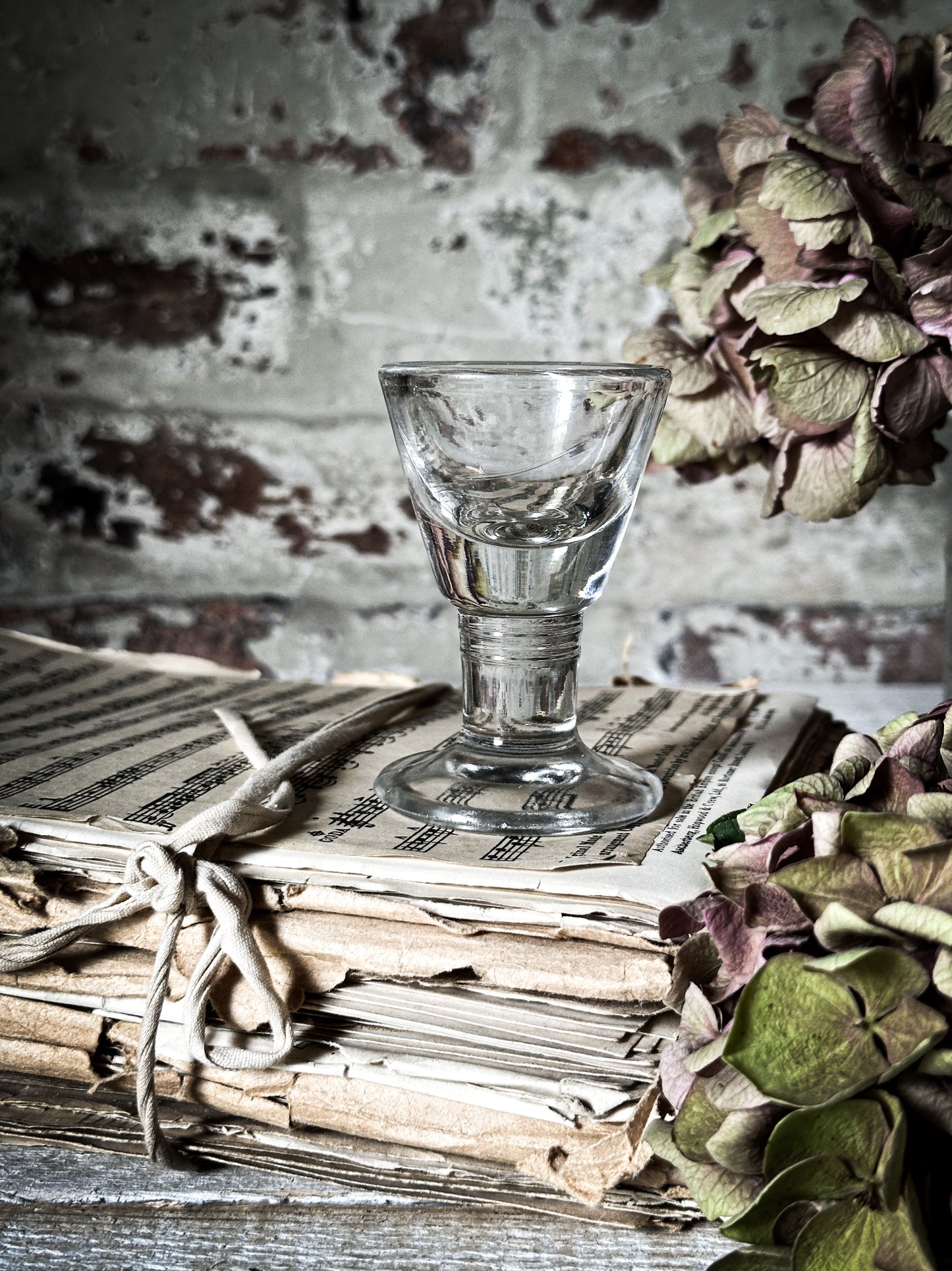 Victorian Penny Lick ice cream Glass