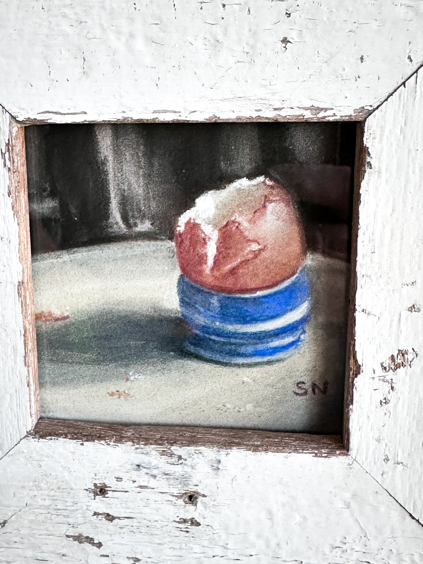 An original artwork by Steven Nicholas “Breakfast”