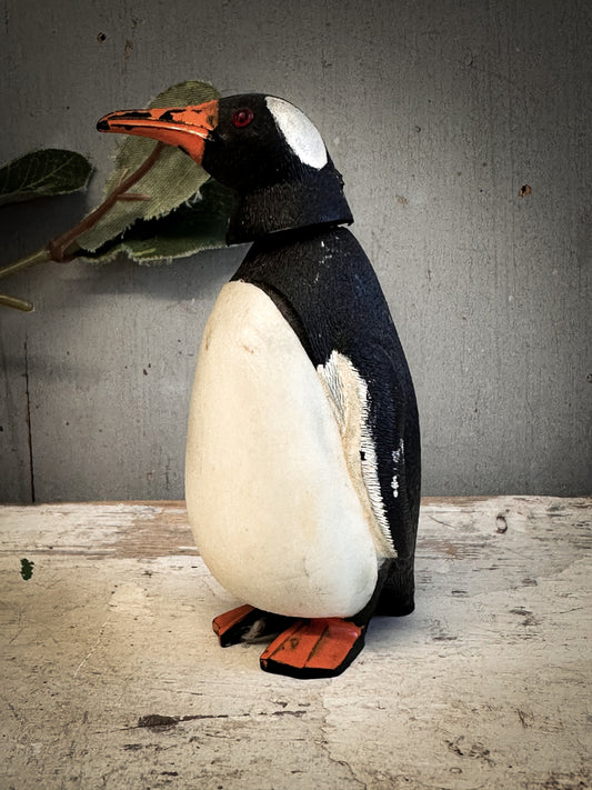 A Bobble Head BREBA Toy Penguin Made In West Germany