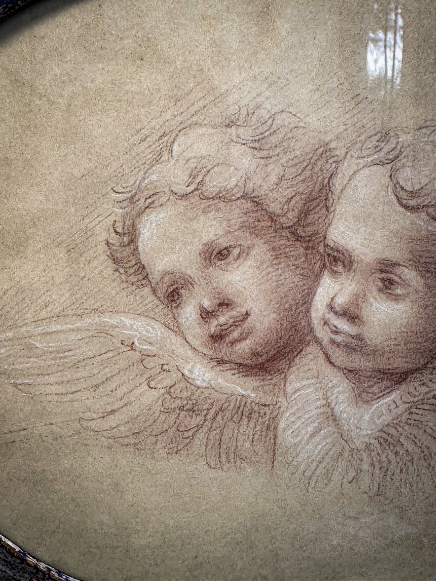 Vintage Cherub Picture