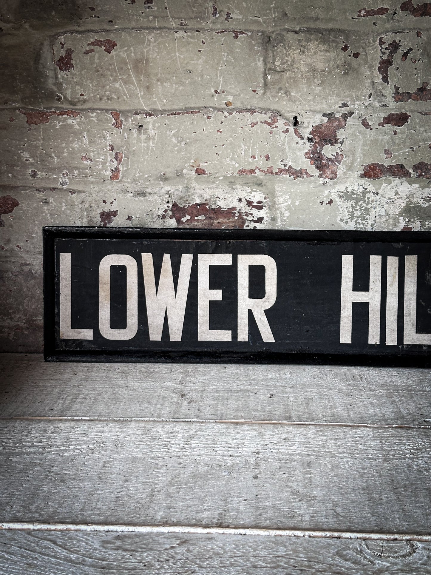 Original Mounted Bus Blind – LOWER HILLMORTON