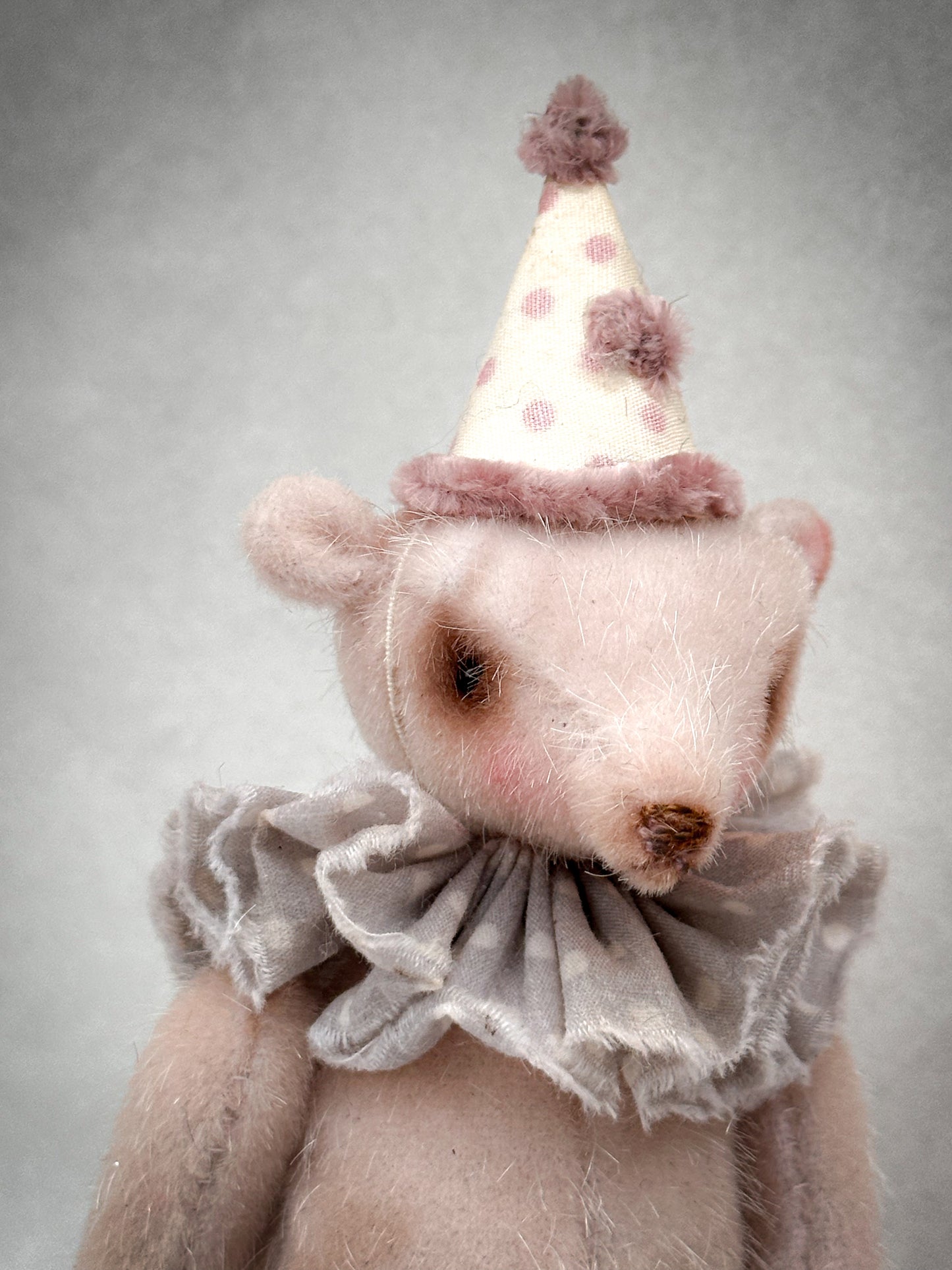 Handmade One of a Kind Mohair Art Teddy Bear by Goody Two Shoes