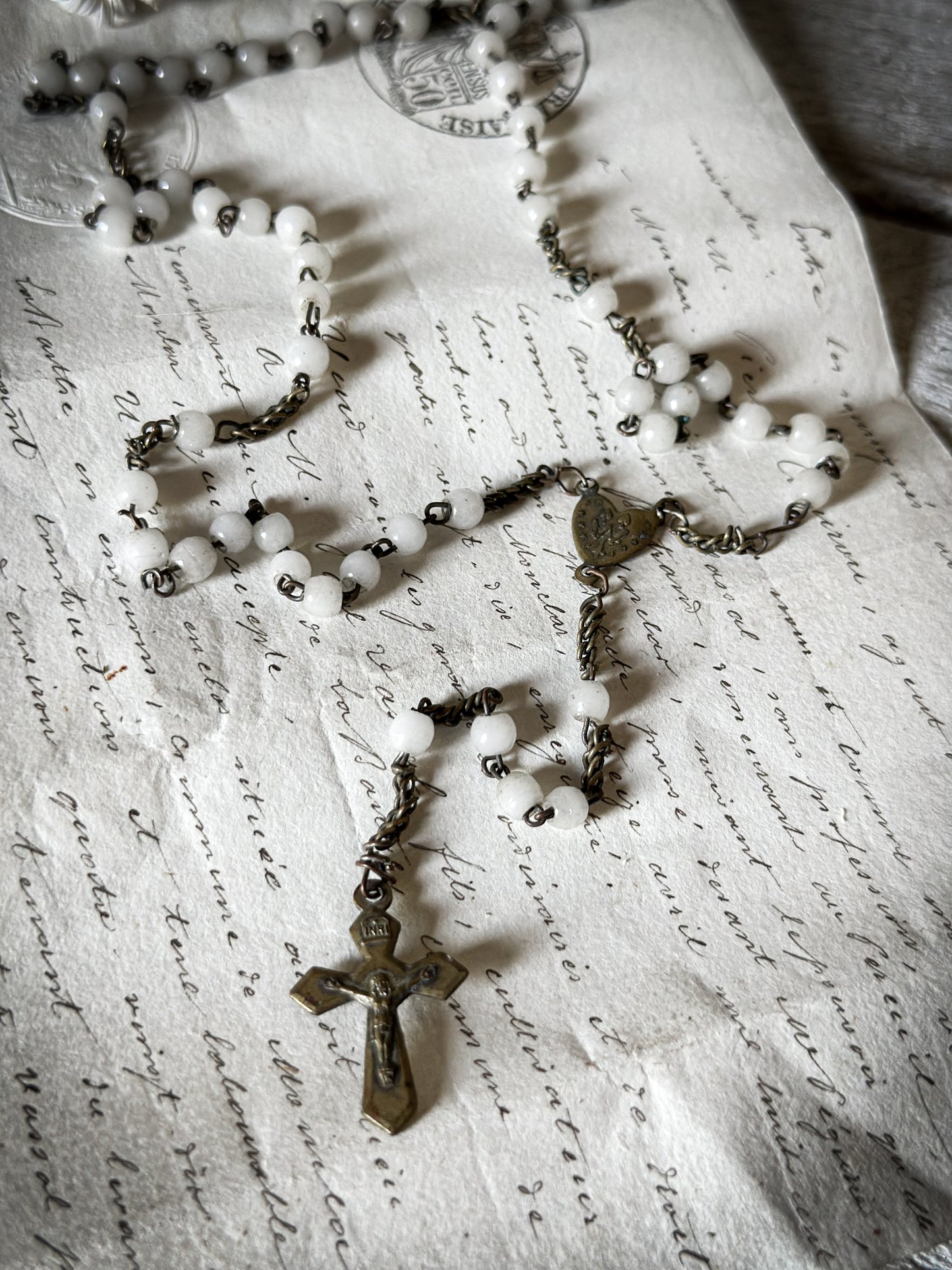 A Vintage French Rosary
