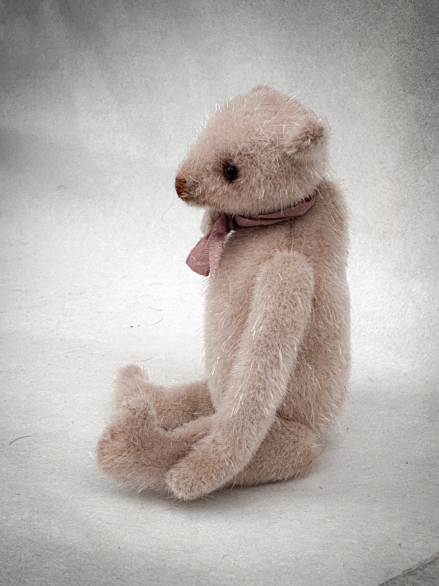 Handmade One of a Kind Mohair Art Teddy Bear by Goody Two Shoes
